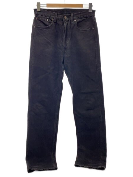 Levi's(リーバイス) / 90s/501/USA製/後染め/ボトム/32/デニム/BLK/501