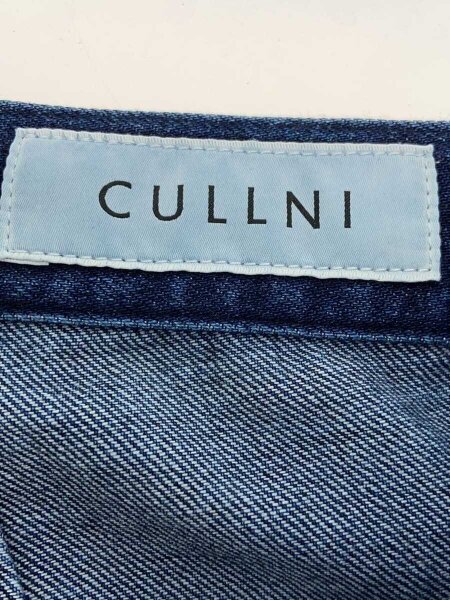 CULLNI(クルニ) / ボトム/2/コットン/IDG/ベルト3タックデニム 