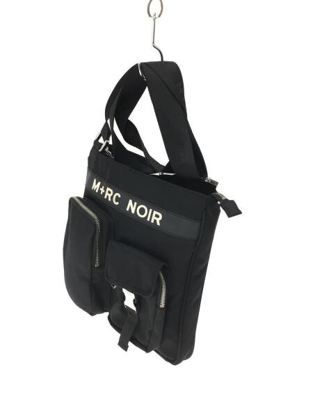 M+RC NOIR(マルシェノア) / LOGO MESSENGER BAG/ナイロン/BLK/プリント  