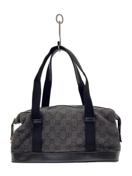GUCCI(グッチ) / GGキャンバス/ミニボストン/キャンバス/BLK/総柄