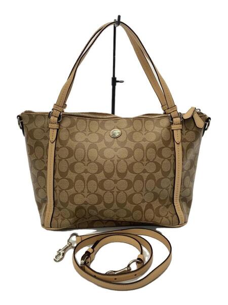 COACH(コーチ) / シグネチャートートバッグ/キャンバス/BRW/F28366 