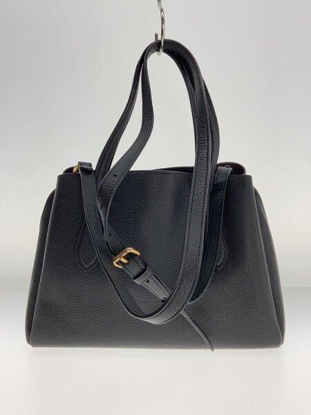 COACH(コーチ) / ローラ キャリーオール30/レザー/BLK/無地/91740 