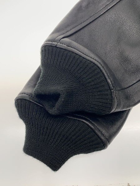 Schott(ショット) / レザージャケット・ブルゾン/L/羊革/BLK/無地/782