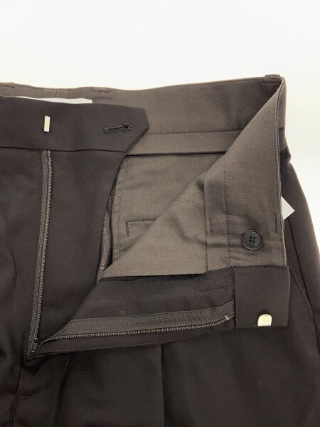 Cornier◇スラックスパンツ/S/ウール/BLK