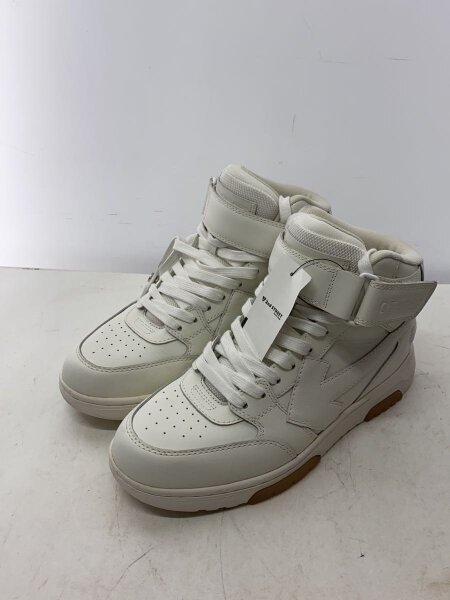OFF-WHITE(オフホワイト) / ハイカットスニーカー/39/WHT/レザー 