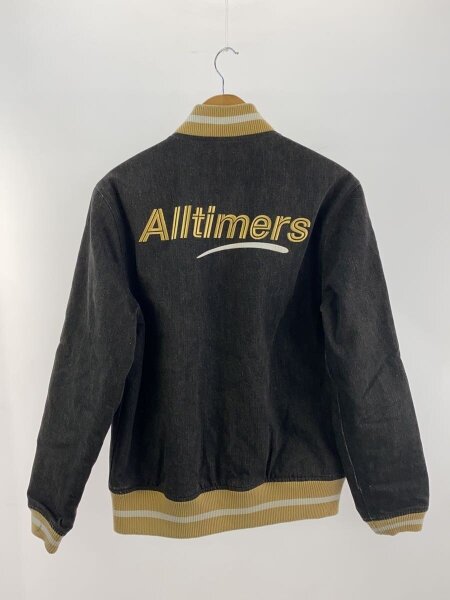 Alltimers(オールタイマーズ) / ブラックデニムスタジアムジャンパー/S 