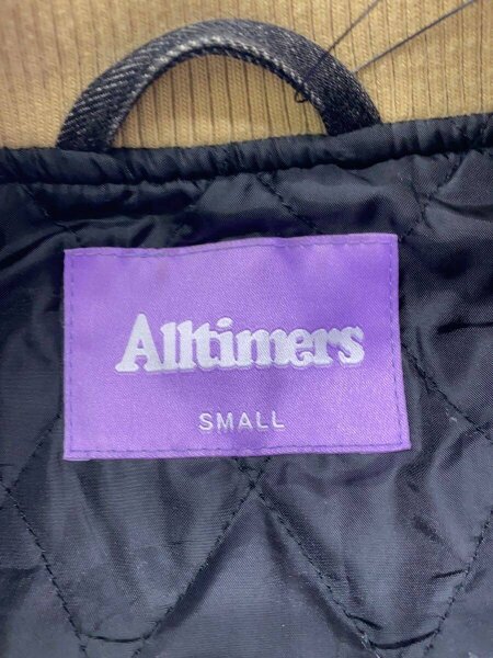 Alltimers(オールタイマーズ) / ブラックデニムスタジアムジャンパー/S 