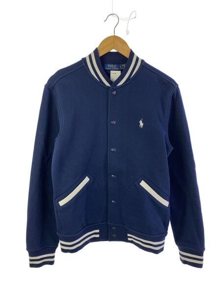 POLO RALPH LAUREN(ポロラルフローレン) / スタジャン/S/コットン/NVY 