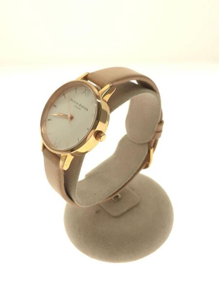 OLIVIA BURTON(オリビアバートン) / 腕時計/アナログ/レザー/ホワイト