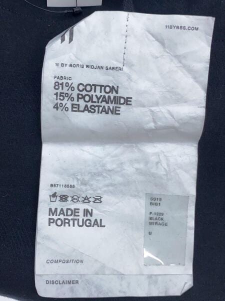 11 By Boris Bidjan Saberi(11バイボリスビジャンサベリ) / 19SS/パ 