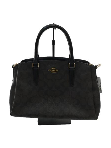 COACH(コーチ) ハンドバッグ/レザー/ブラウン/茶色/総柄/A1823