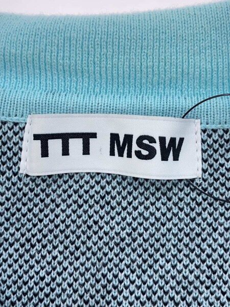 TTT_MSW(ティー) / 21AW/Panther Knit/カーディガン(厚手)/L/コットン