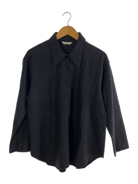 PHEENY(フィーニー) / Wool smooth shirt/長袖シャツ/FREE/ウール/GRY 