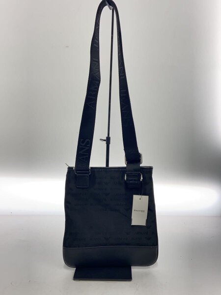 ARMANI JEANS(アルマーニジーンズ) / ショルダーバッグ/ナイロン/BLK 