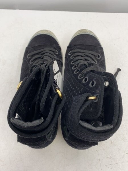 LOUIS VUITTON / メッシュ/ハイカットスニーカー/36.5/BLK/スウェード LOUIS VUITTON(ルイヴィトン) / メッシュ/ハイカットスニーカー/36.5