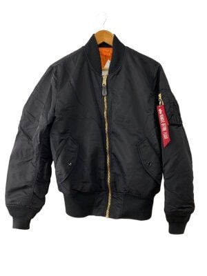 【着浅中古】ALPHA INDUSTRIES MA1 フライトジャケット 送料込 楽天市場】ma－1 ネイビー（ブランドアルファ インダストリーズ