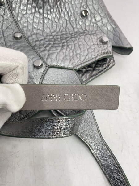 JIMMY CHOO(ジミーチュウ) / LOCKETT/メタリック/トートバッグ/レザー 