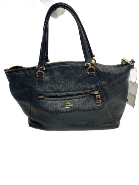 COACH(コーチ) / ハンドバッグ/レザー/BLK/無地/79997 | 中古品の販売