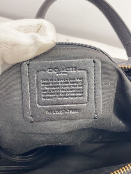 COACH(コーチ) / ハンドバッグ/レザー/BLK/無地/79997 | 中古品の販売
