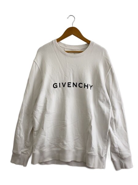 GIVENCHY(ジバンシィ) / ロゴスウェット/XL/コットン/WHT/BMJ0HA3YAC 