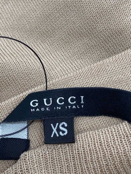GUCCI(グッチ) / サマーニット/XS/ウール/BEG/237-1450-8014// | 古着 