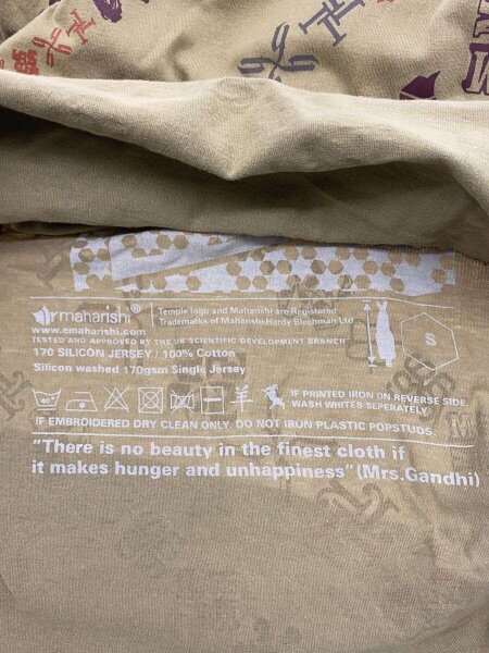 MAHARISHI(マハリシ) / 00s/archive/パッチワーク/手裏剣/Tシャツ 