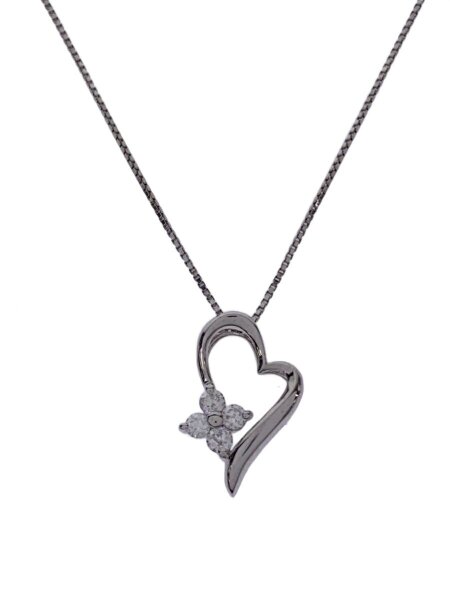 TSUTSUMI(ツツミ) / チェーンpt850/トップpt900/0.14ct/ネックレス/SLV 