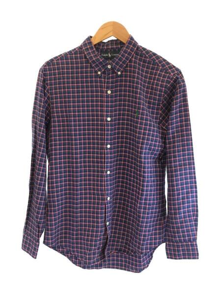 RALPH LAUREN / 長袖シャツ/15/コットン/NVY/チェック// RALPH LAUREN(ラルフローレン) / 長袖シャツ/L/コットン/NVY/チェック