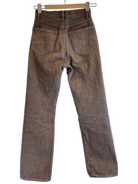 AURALEE(オーラリー) / HARD TWIST BROWN DENIM 5P PANTS/25/コットン 