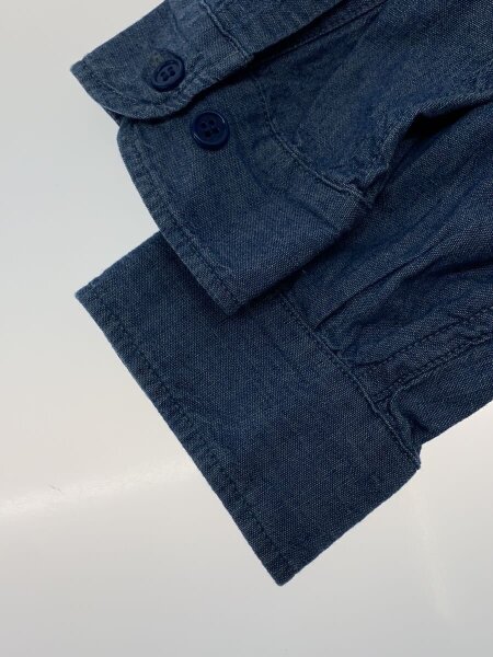 HUMAN MADE(ヒューマンメイド) / 長袖シャツ/L/コットン/IDG/無地