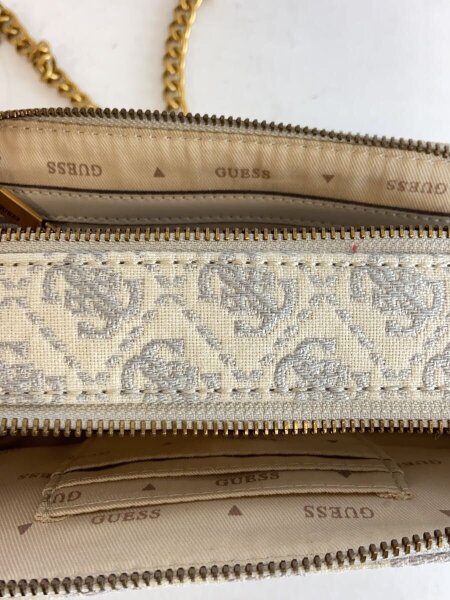 GUESS(ゲス) / ショルダーバッグ/キャンバス/GRY/総柄// | 中古品の 