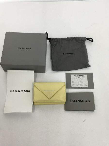 BALENCIAGA(バレンシアガ) / ペーパーミニウォレット/箱付属/コイン 