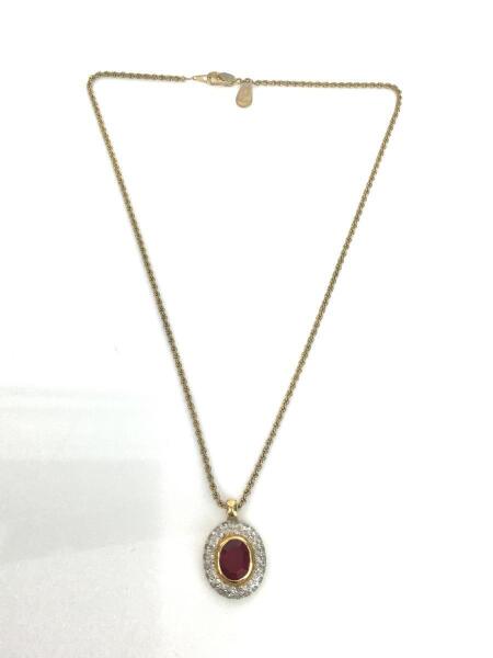 VALENTINO(ヴァレンティノ) / ネックレス/--/カラーストーン/GLD 