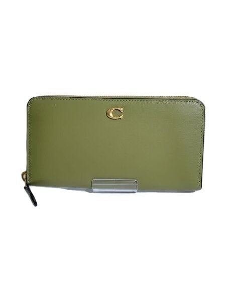 COACH(コーチ) / アコーディオンジップウォレット/長財布/レザー/KHK 