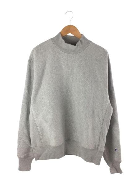 Champion(チャンピオン) / モックネックスウェット/L/コットン/GRY 