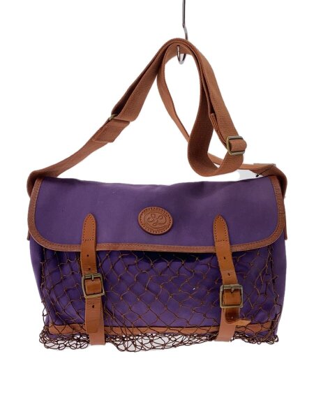 John Chapmanジョンチャップマン キャンバス レザー ショルダーバッグ John Chapmanジョンチャップマン キャンバス レザー ショルダーバッグ