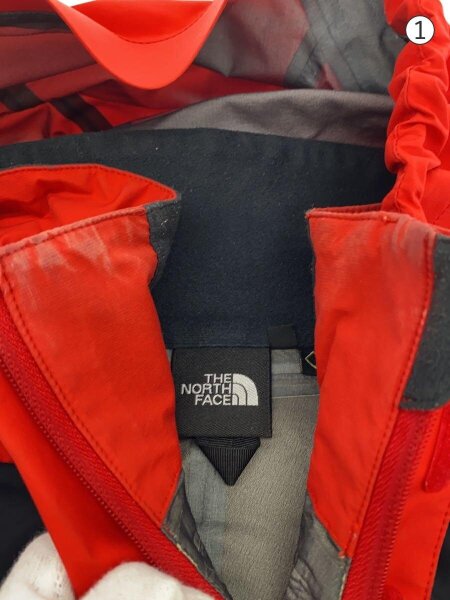 THE NORTH FACE(ザノースフェイス) / マウンテンパーカ/M/ナイロン/RED 