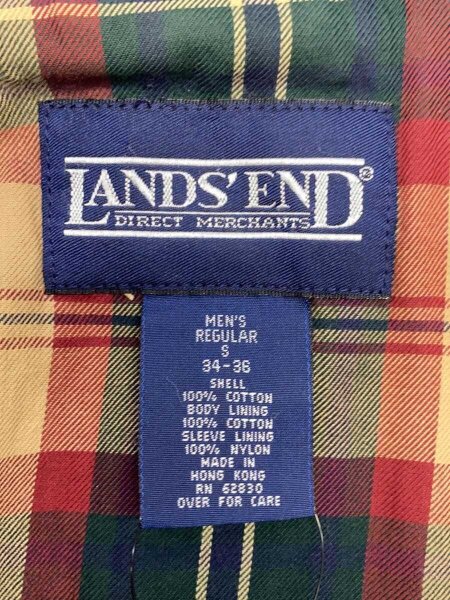 LANDS END(ランズエンド) / カバーオール/S/コットン/NVY// | 古着の