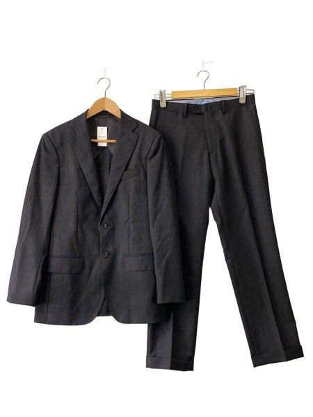 【BEAMS】チャコールグレースーツ サイズ46 BEAMS HEART(ビームスハート) / スーツ/44/ウール/GRY/41-17-0253-819