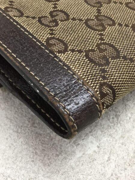GUCCI(グッチ) / 154162・1147/3つ折り財布/キャンバス/BEG/総柄/GG
