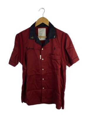 WTAPS◇半袖シャツ/3/コットン/NVY/無地/231TQDT-SHM04 W)taps（T