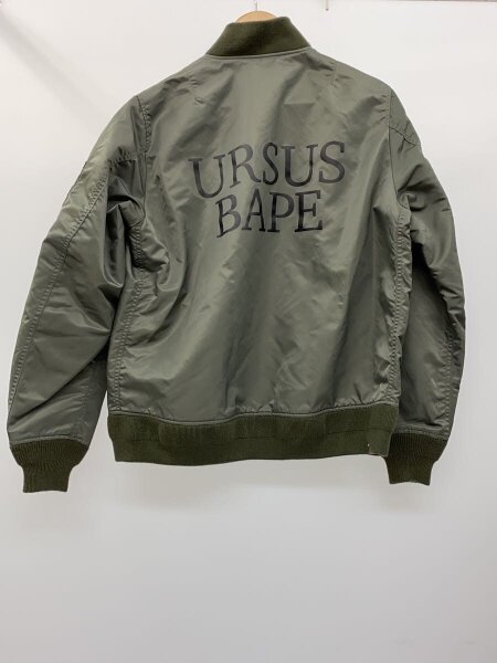 URSUS BAPE(アーサスベイプ) / URSUS NYLON LOOSE FIT MA-1 JA/S URSUS BAPE(アーサスベイプ) / URSUS NYLON LOOSE FIT MA-1 JA/S