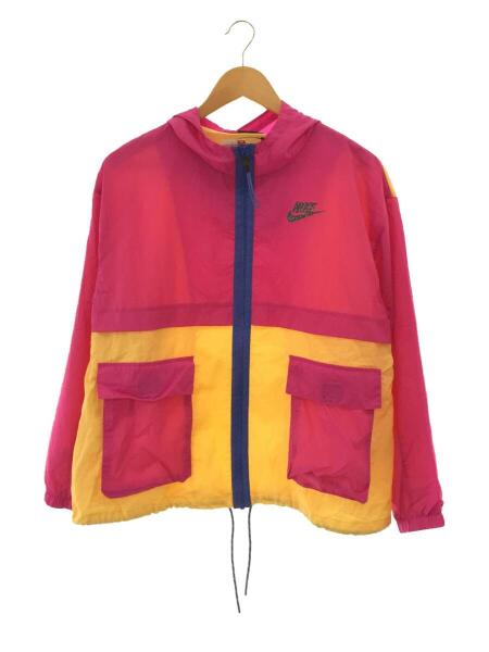 Nike ナイロンジャケット M ピンク オレンジ 古着＊USA製＊NIKE＊70s-80s＊オレンジタグ＊ナイロンジャケット＊M