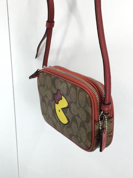 COACH(コーチ) / ショルダーバッグ/レザー/ブラウン/総柄/F73446  