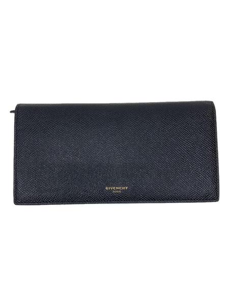 GIVENCHY(ジバンシィ) / 長財布/レザー/ブラック/無地/メンズ | 中古品 