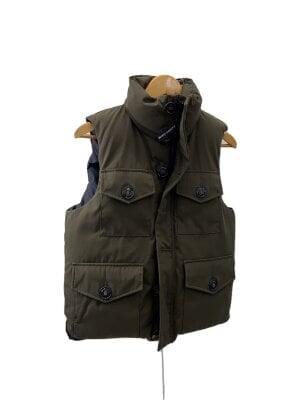 準未使用級✨  カナダグース ダウンベスト カーキ 中古・古着通販】CANADA GOOSE (カナダグース) FREE STYLE2830JM