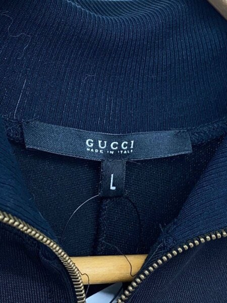 GUCCI(グッチ) / ジャケット/L/ナイロン/BLK/無地/X8095 | 古着の販売