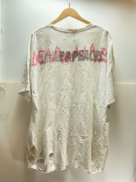 ZAC VARGAS(ザックバルガス) / ヴィンテージ加工/Tシャツ/ホワイト