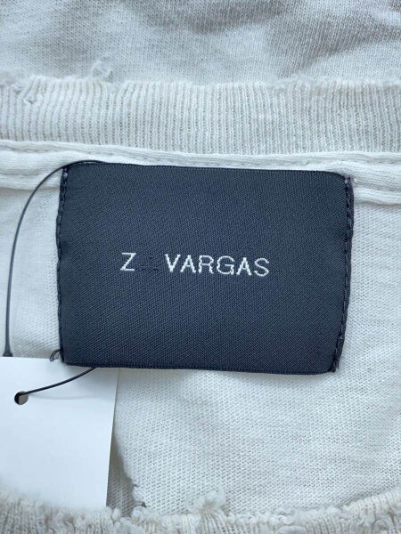 ZAC VARGAS(ザックバルガス) / ヴィンテージ加工/Tシャツ/ホワイト