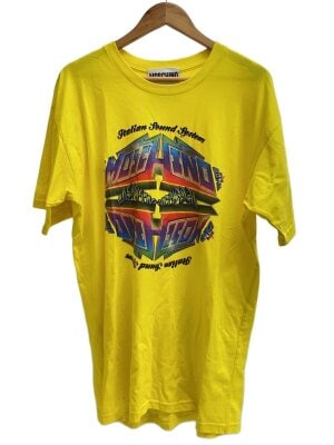 MOSCHINO モスキーノ Tシャツ・カットソー M 黄 【古着】【中古】【送料無料】 中古・古着通販】MOSCHINO (モスキーノ) ロゴテディベアItalyTシャツ